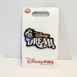 Disney Cruise Line DREAM Ship Mickey Official Trading Pin. This is new on card